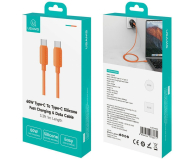 USAMS Kabel 30W 3A Silicone USB-C do Lightning pomarańczowy - 1569042 - zdjęcie 18